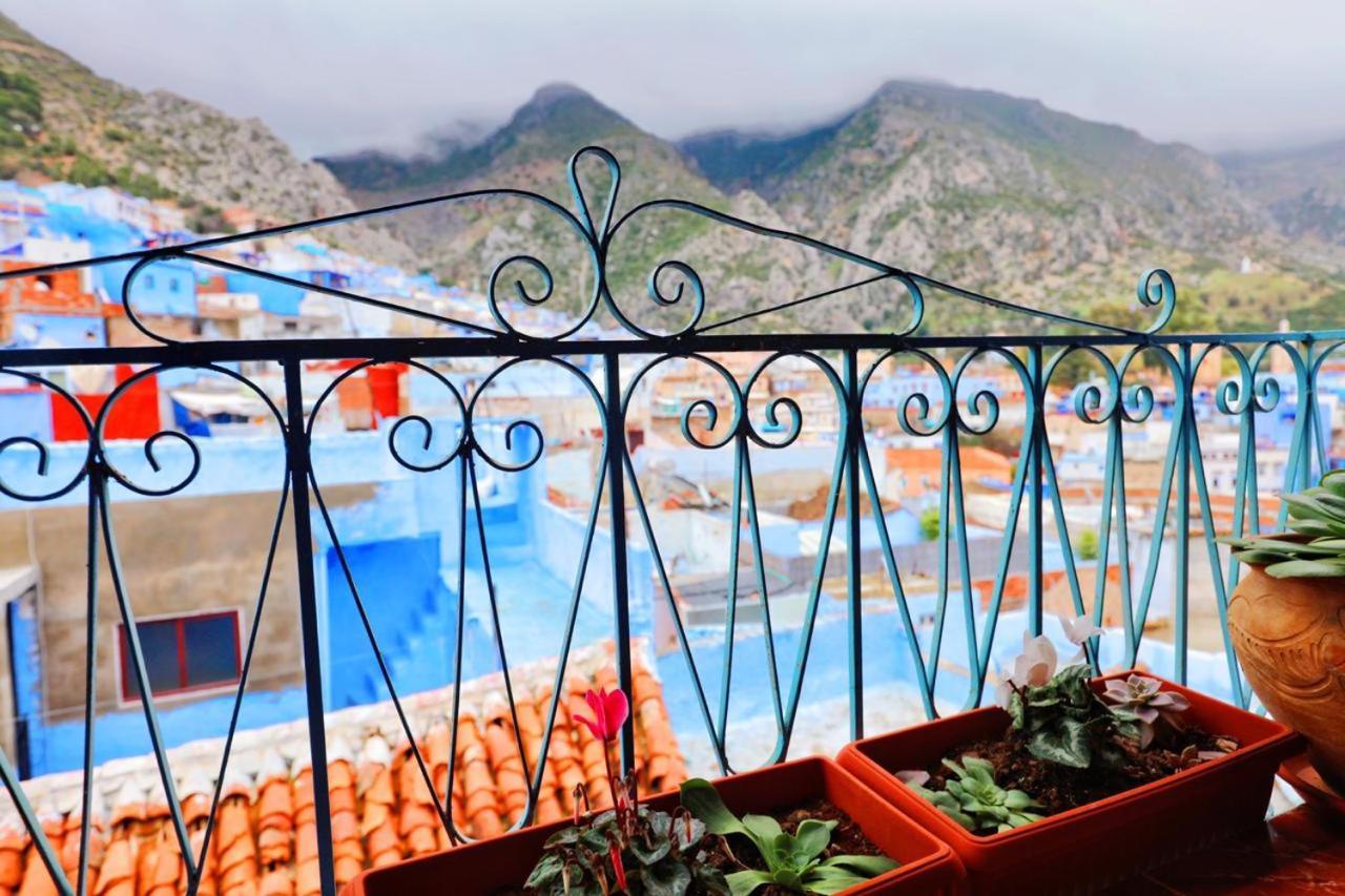 Aymane Rooftop Budget Panoramic Hotel Chefchaouen Ngoại thất bức ảnh