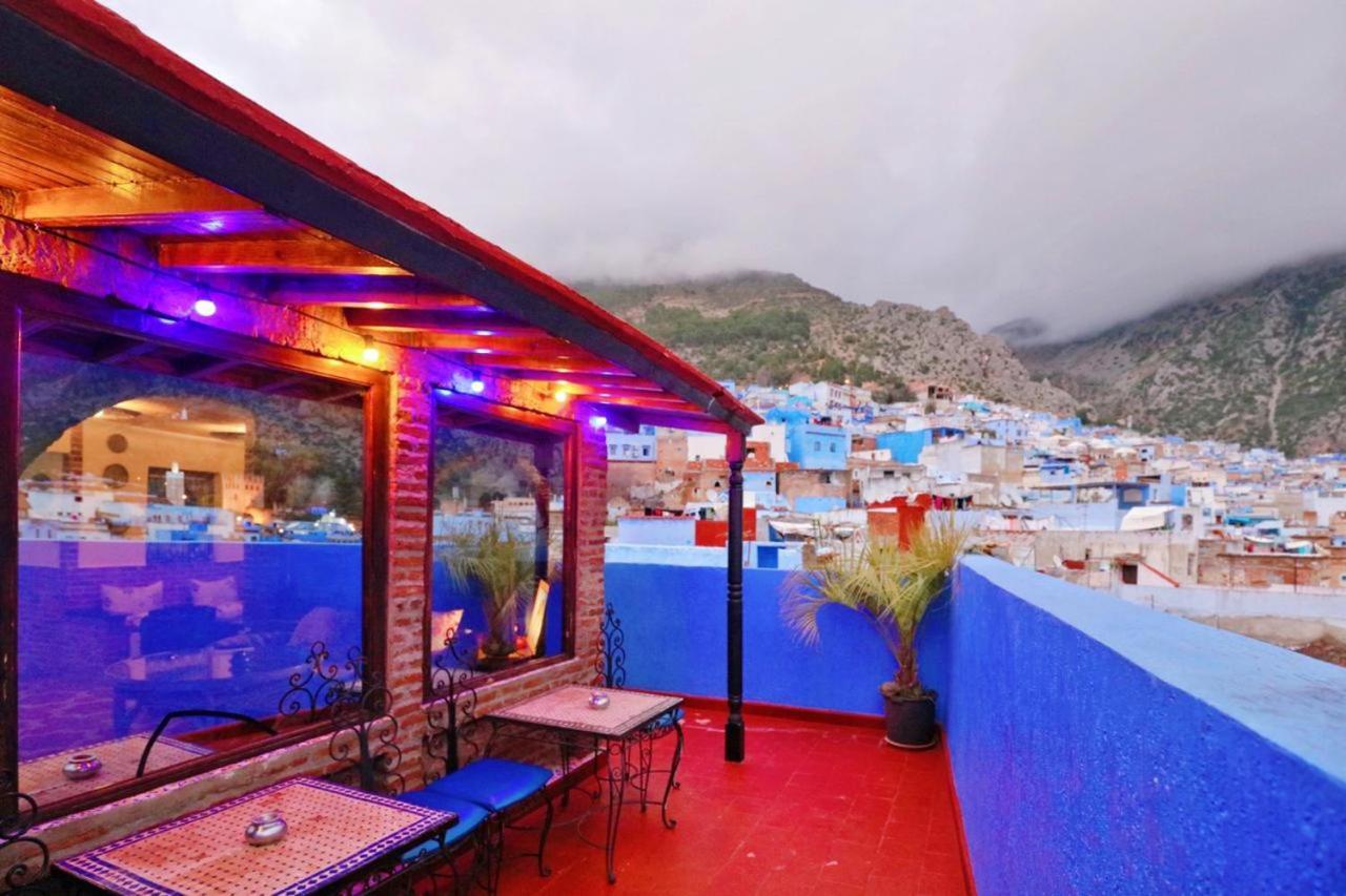 Aymane Rooftop Budget Panoramic Hotel Chefchaouen Ngoại thất bức ảnh