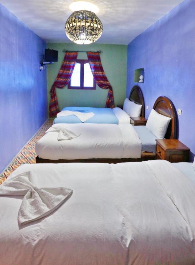 Aymane Rooftop Budget Panoramic Hotel Chefchaouen Ngoại thất bức ảnh