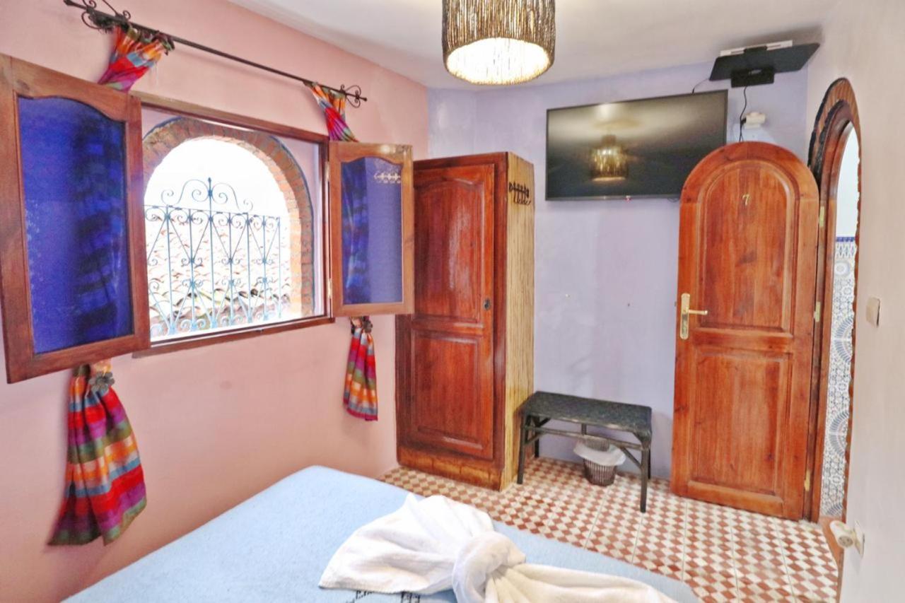 Aymane Rooftop Budget Panoramic Hotel Chefchaouen Ngoại thất bức ảnh