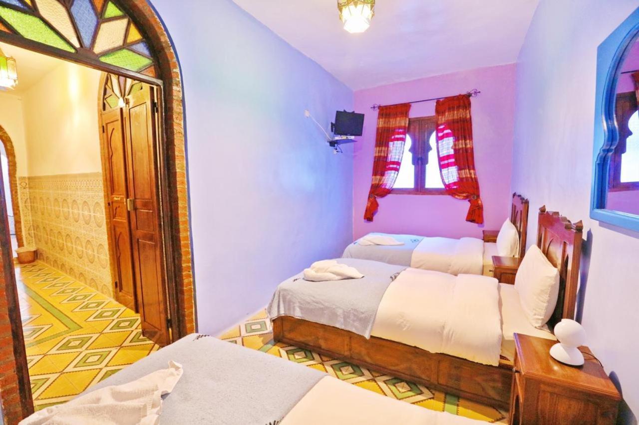 Aymane Rooftop Budget Panoramic Hotel Chefchaouen Ngoại thất bức ảnh