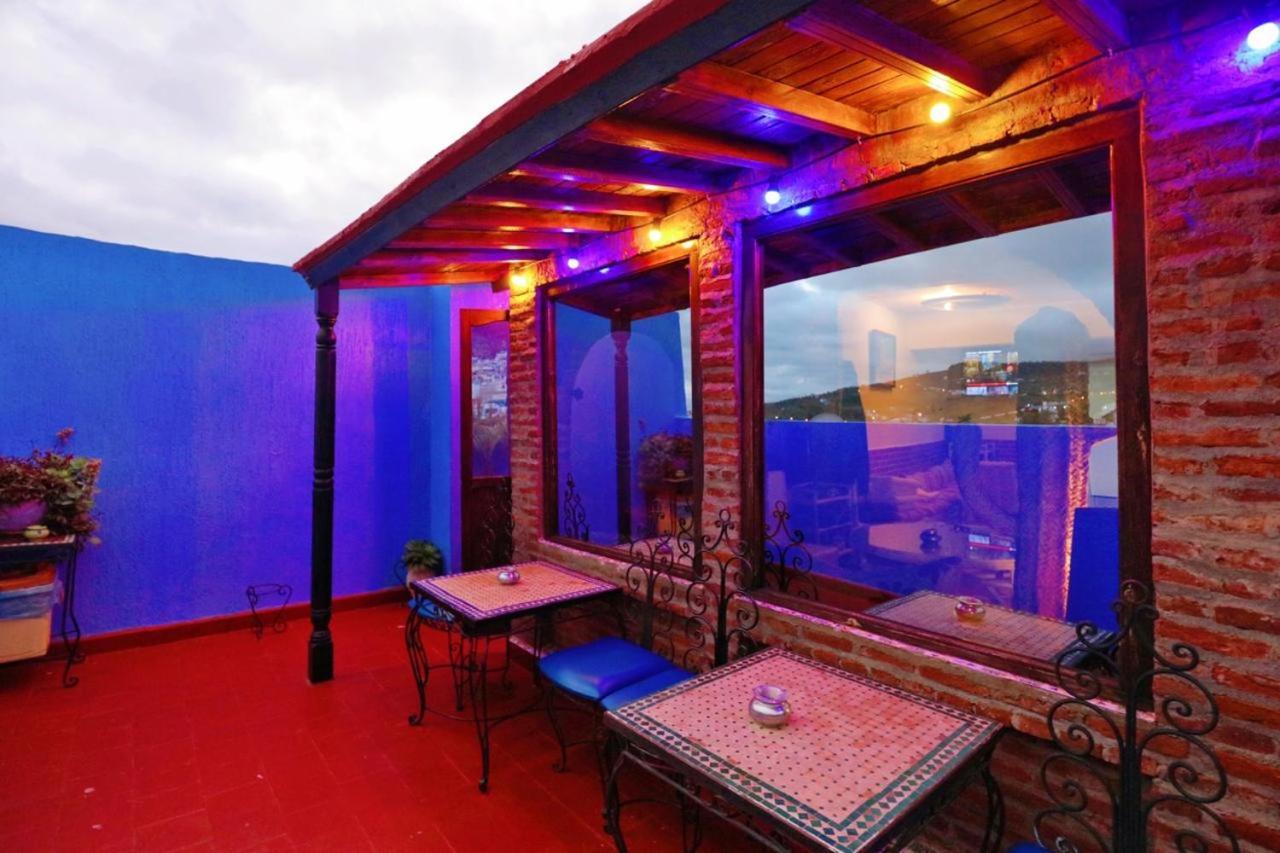 Aymane Rooftop Budget Panoramic Hotel Chefchaouen Ngoại thất bức ảnh