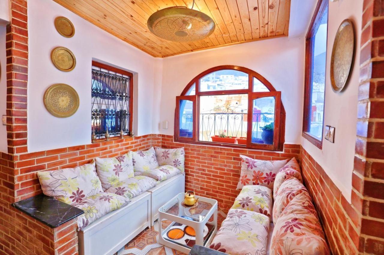 Aymane Rooftop Budget Panoramic Hotel Chefchaouen Ngoại thất bức ảnh