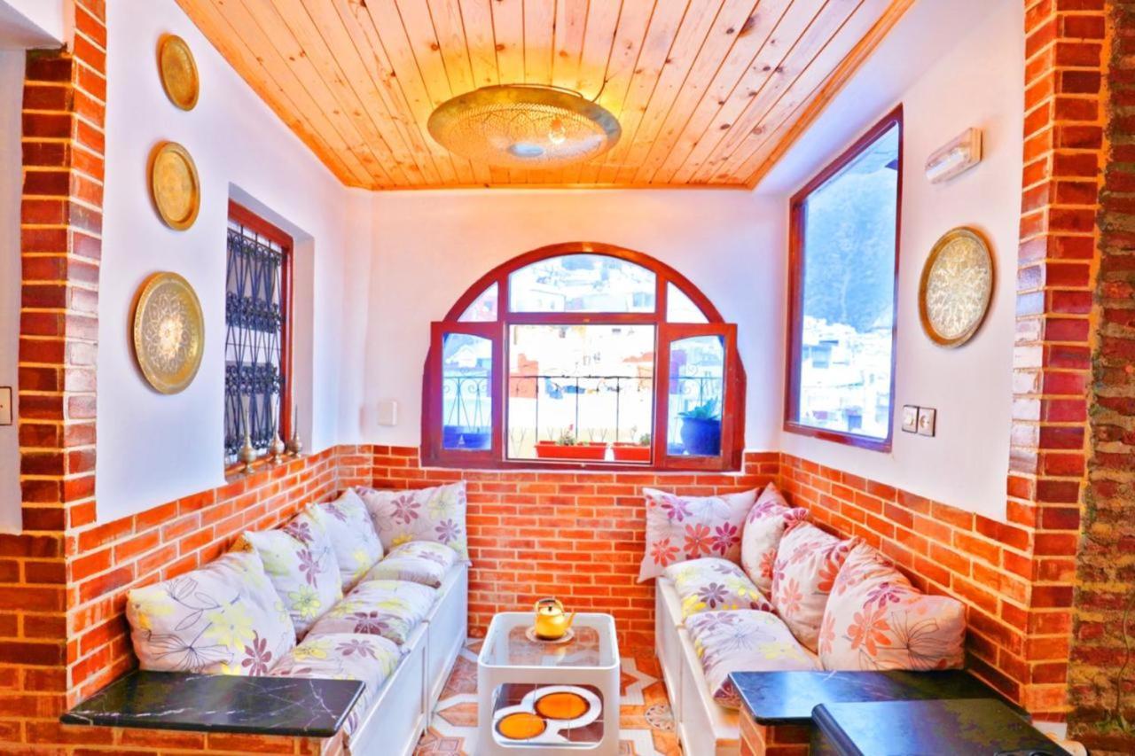 Aymane Rooftop Budget Panoramic Hotel Chefchaouen Ngoại thất bức ảnh