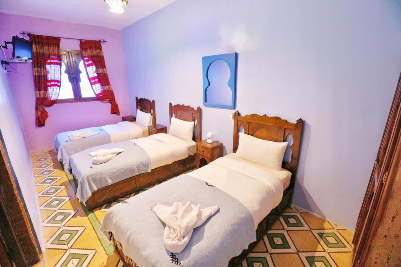 Aymane Rooftop Budget Panoramic Hotel Chefchaouen Ngoại thất bức ảnh