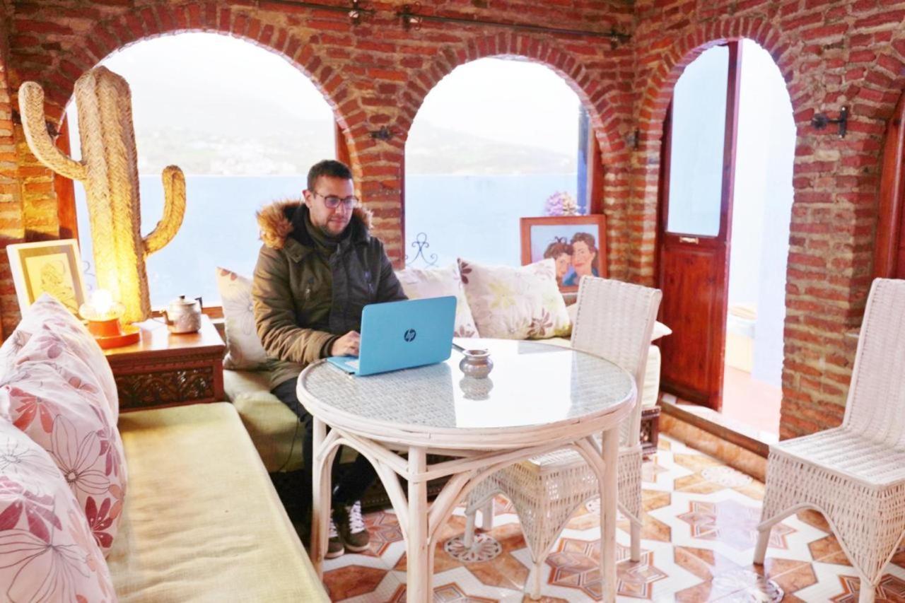 Aymane Rooftop Budget Panoramic Hotel Chefchaouen Ngoại thất bức ảnh