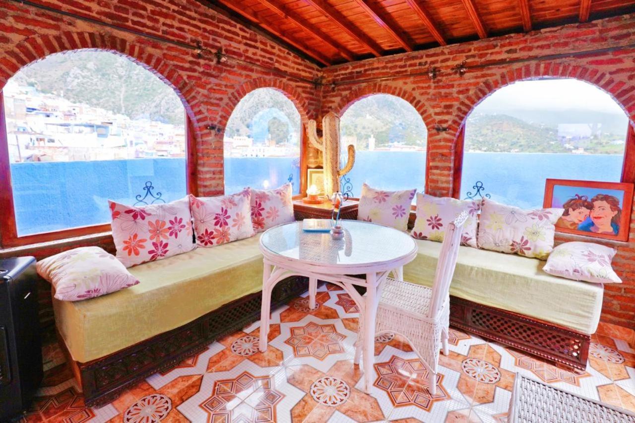 Aymane Rooftop Budget Panoramic Hotel Chefchaouen Ngoại thất bức ảnh